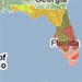 Florida USDA Hardiness Zone Map